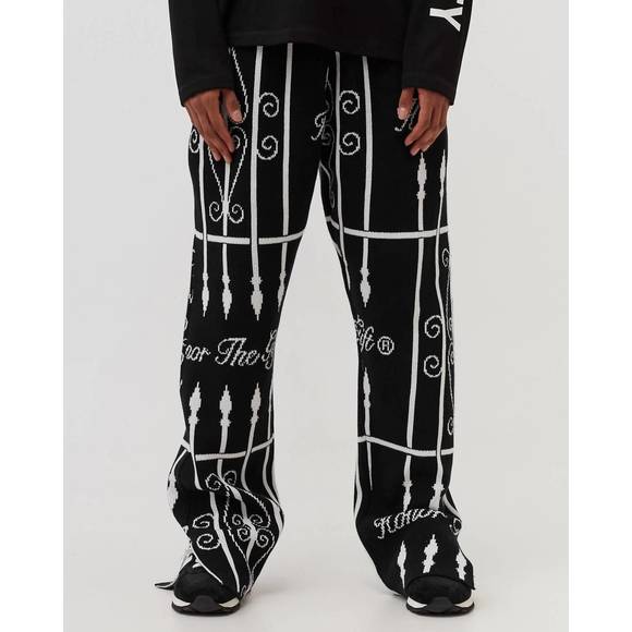 NEW HONOR THE GIFT men's neighborhood sweatpants in black - Picture 2 of 6